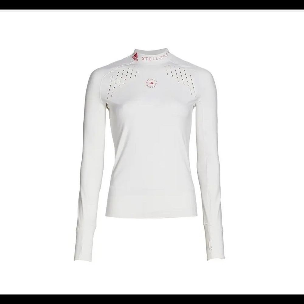 Stella McCartney  Adidas mock neck long sleeve top